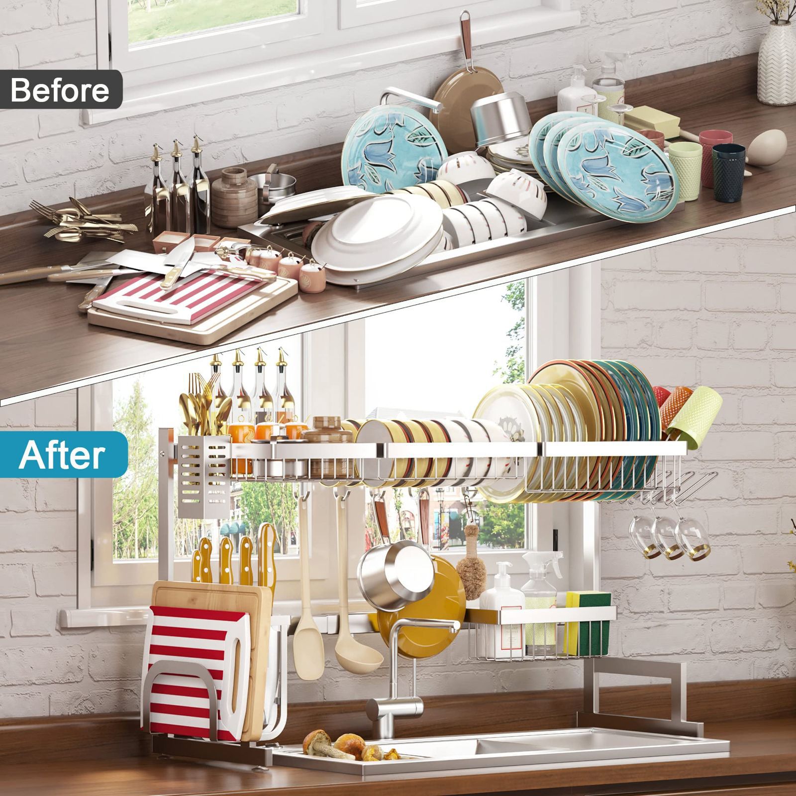 Stainless steel dishrack