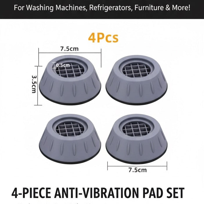 anti-vibration pad set – 4 pieces