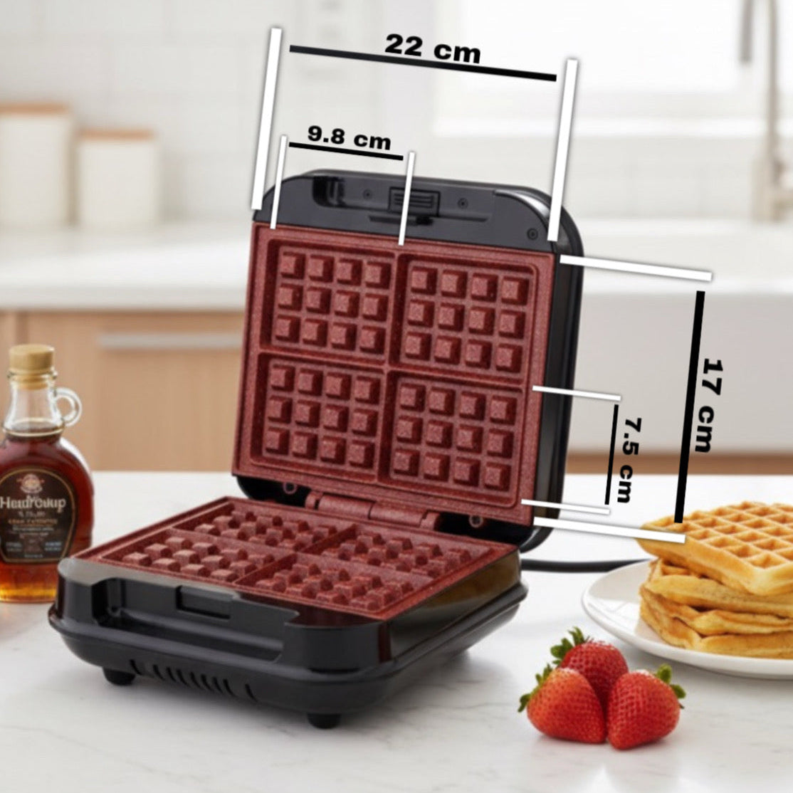 Electric waffle machine