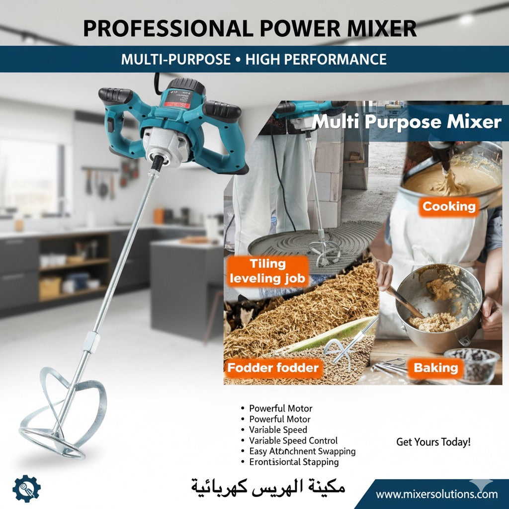 Heavy mixer machine