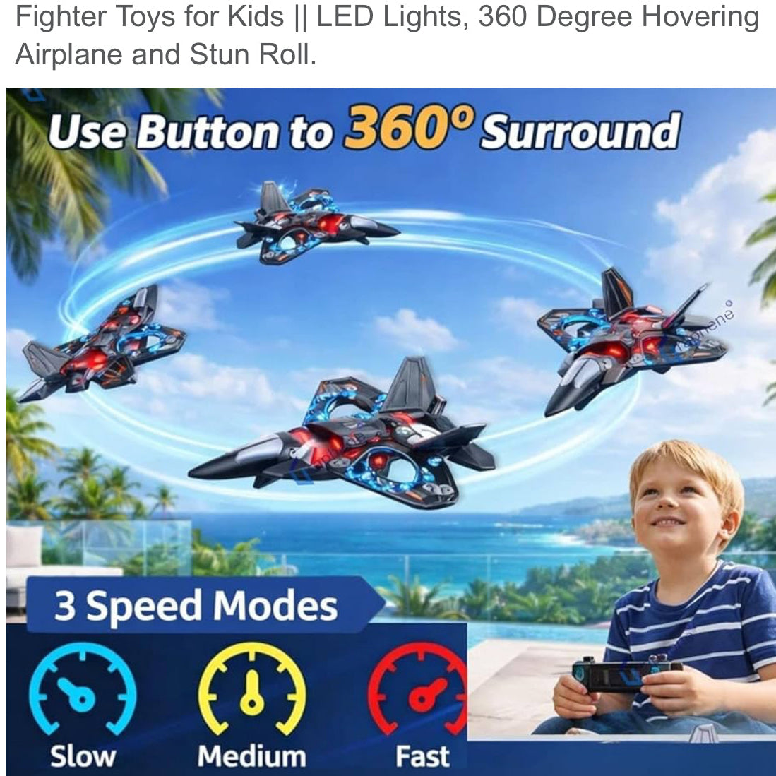 Flying jet with remote