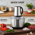 Electric food processor 3 liters