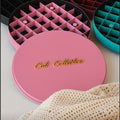 Baking container with square cutter