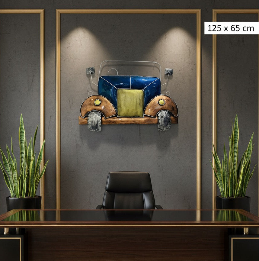 Jeep - decor of hanging in wall