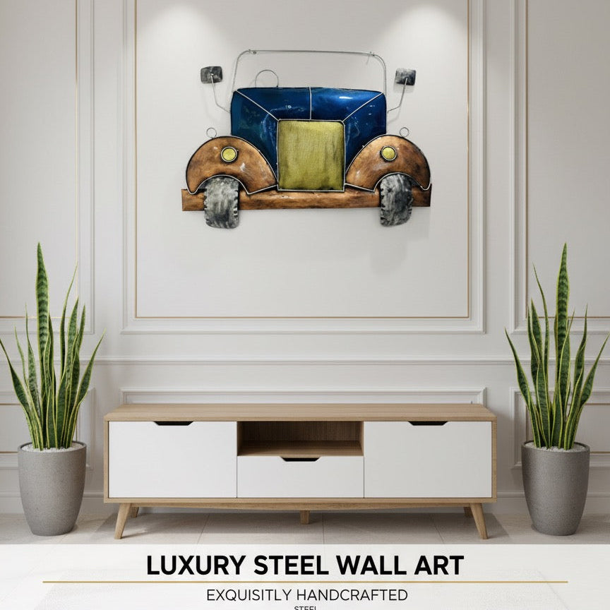 Jeep - decor of hanging in wall