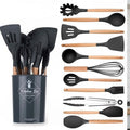 Silicon 12 pieces spoonset