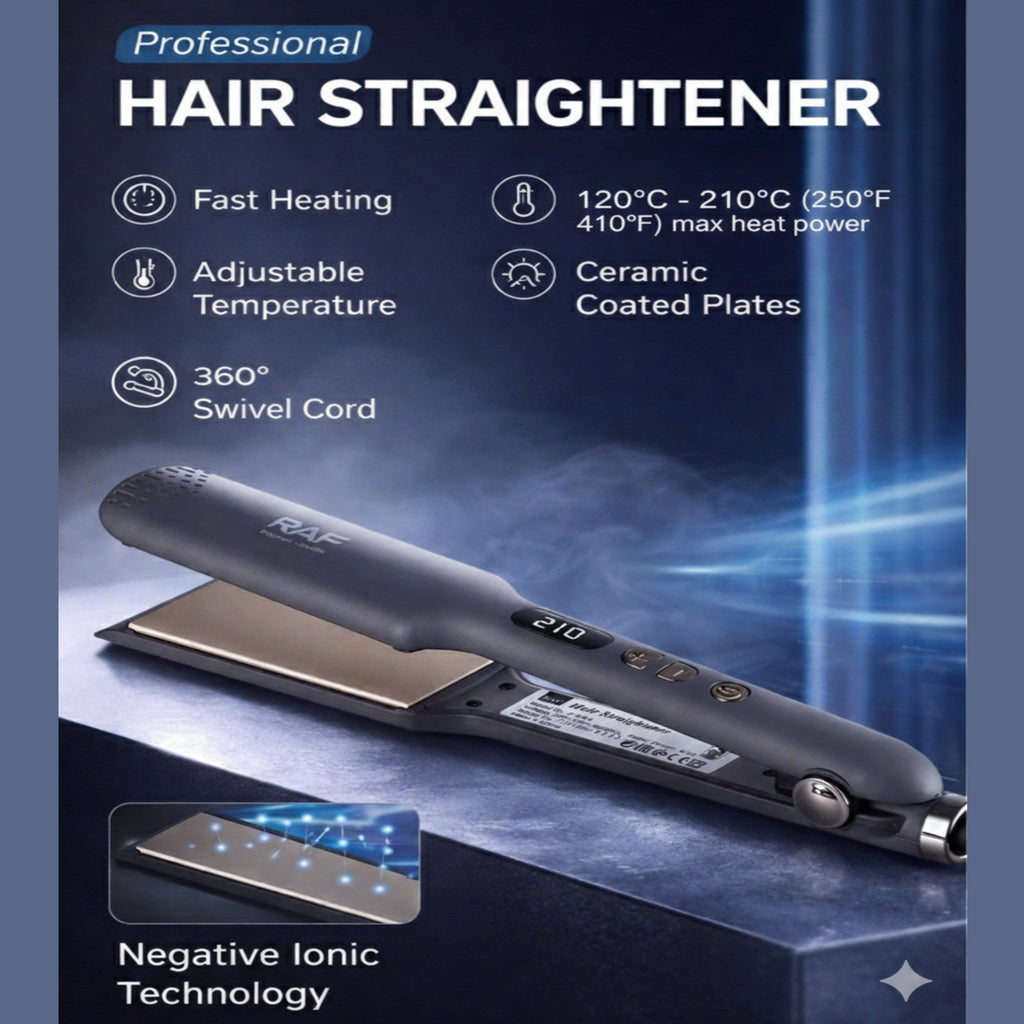 2 pieces set of hair straightener & dryer